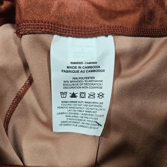 Nike One Luxe Tight Fit Mid Rise Shorts Women's Size Small 7" Athletic Workout - Picture 8 of 9